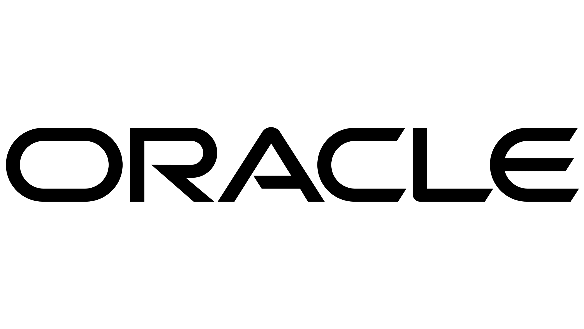 Oracle logo black