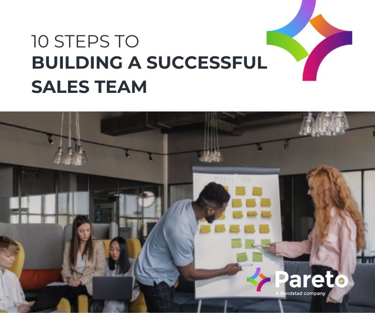 cover for building successful sales team  