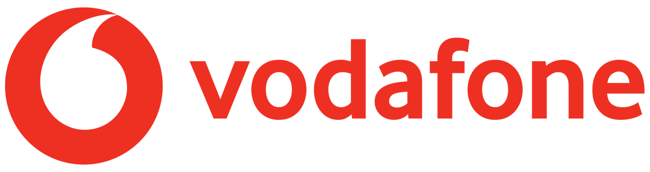  Vodafone logo red